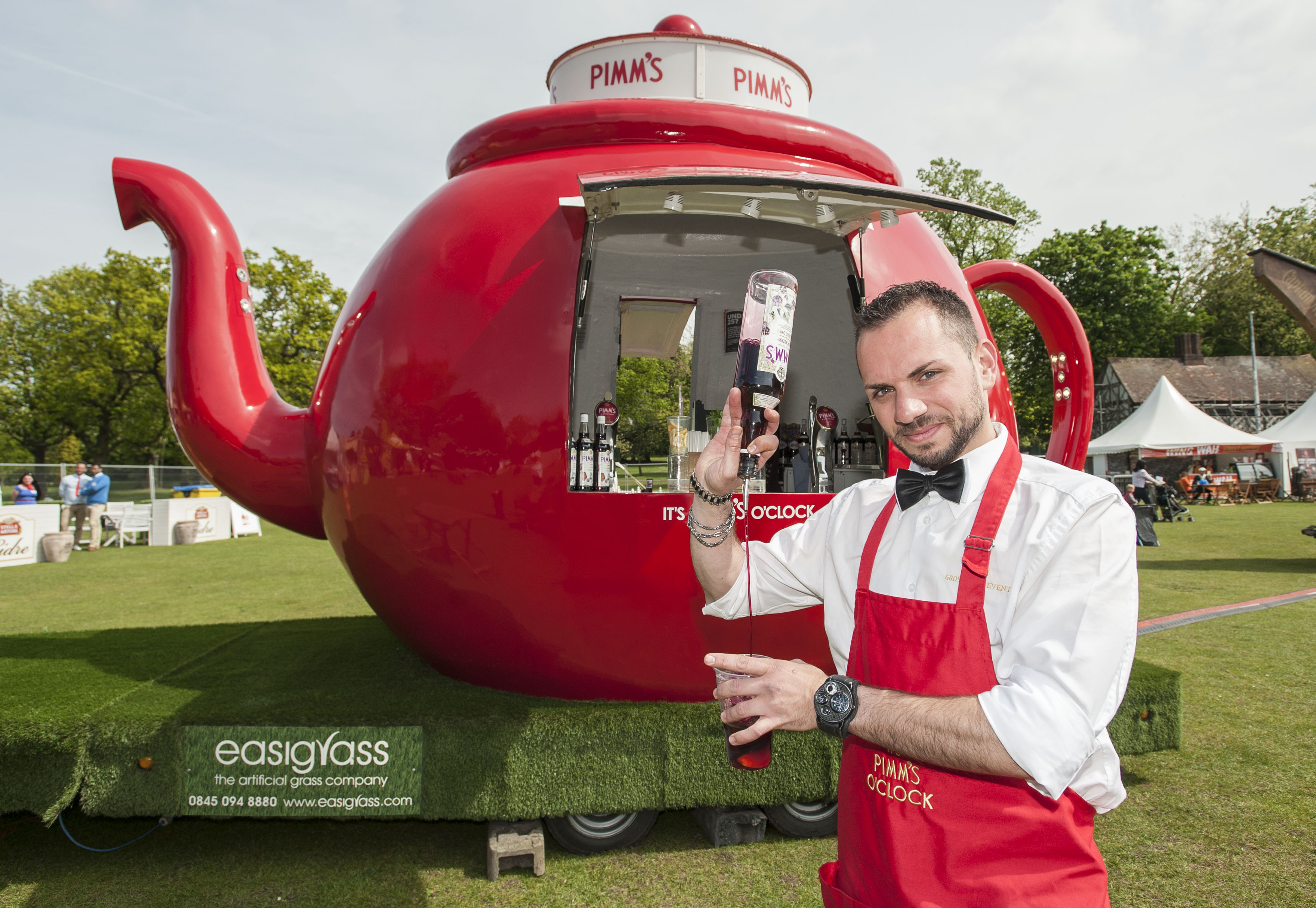 Foodie Festival first day at Birmingham's Cannon Hill Park.