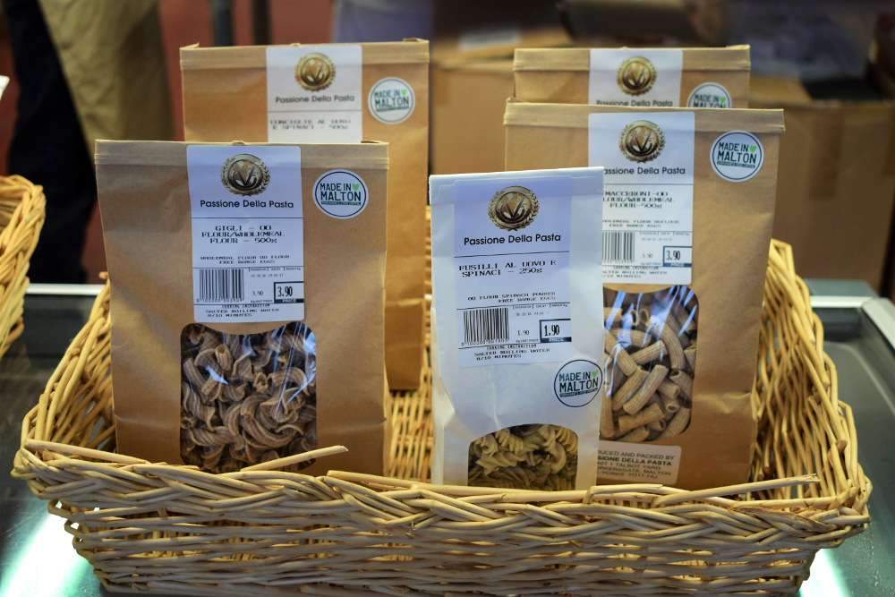 Passione Della Pasta fresh pasta malton food tour talbot yard 1