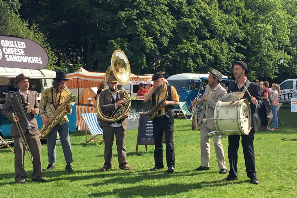 Newby Hall Street Food Festival Band