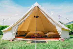 Bell Tents Newby Hall Food Festival Glamping