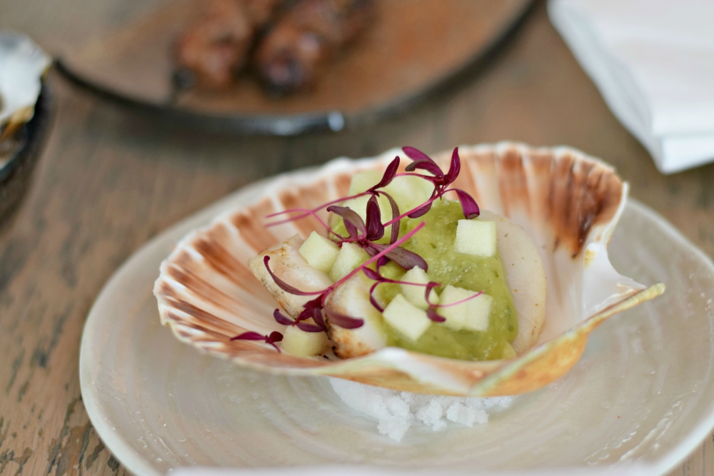 Issho Leeds Japanese Restaurant Victoria Gate Scallops