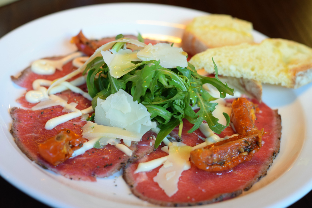 Salvo's Headingley Review - Leeds Italian Restaurants - Best Yorkshire Restaurants - Beef Carpaccio