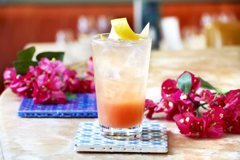 The Ivy Harrogate Moroccan terrace cocktail