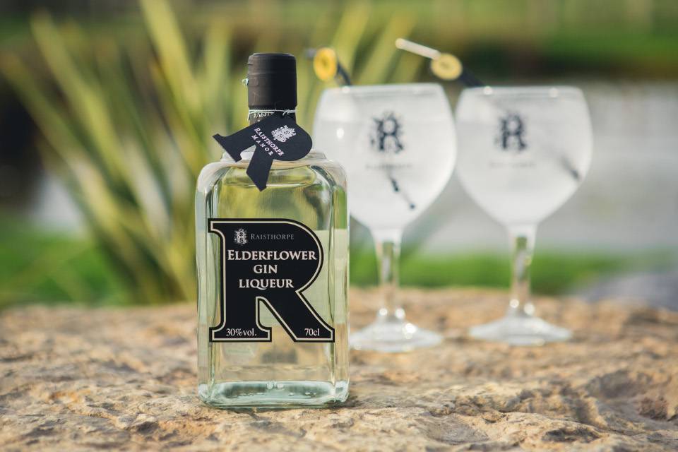 Elderflower Gin Raisthorpe Manor
