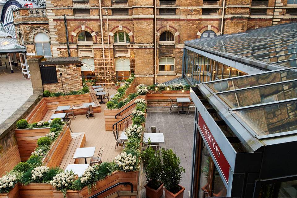 Refectory York offer outdoor terrace area image