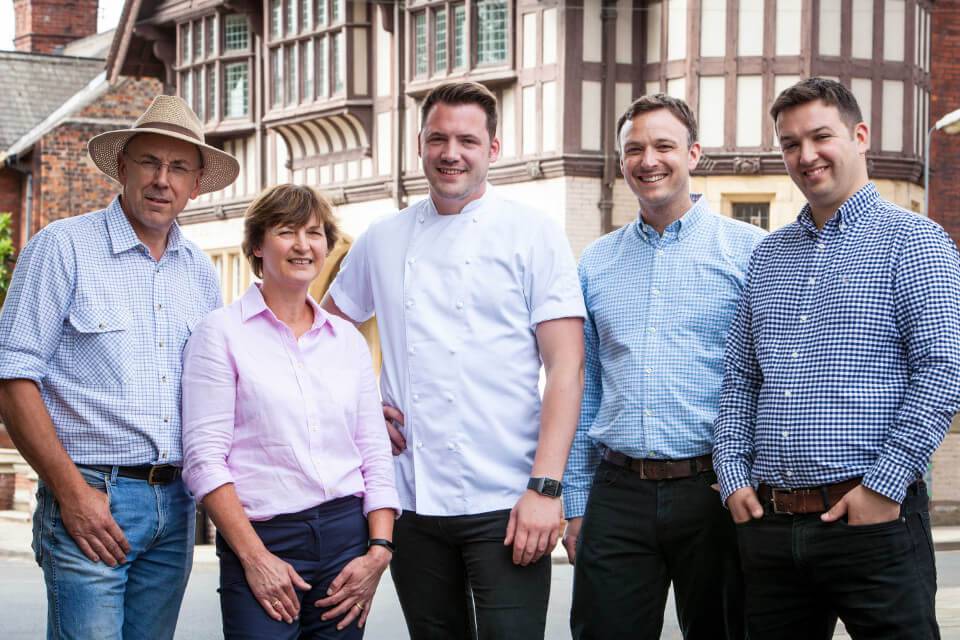 Roots Yorks Restaurant Tommy Banks and family