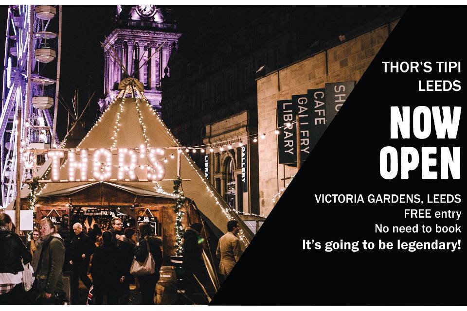 Thor's Tipi Leeds Exterior