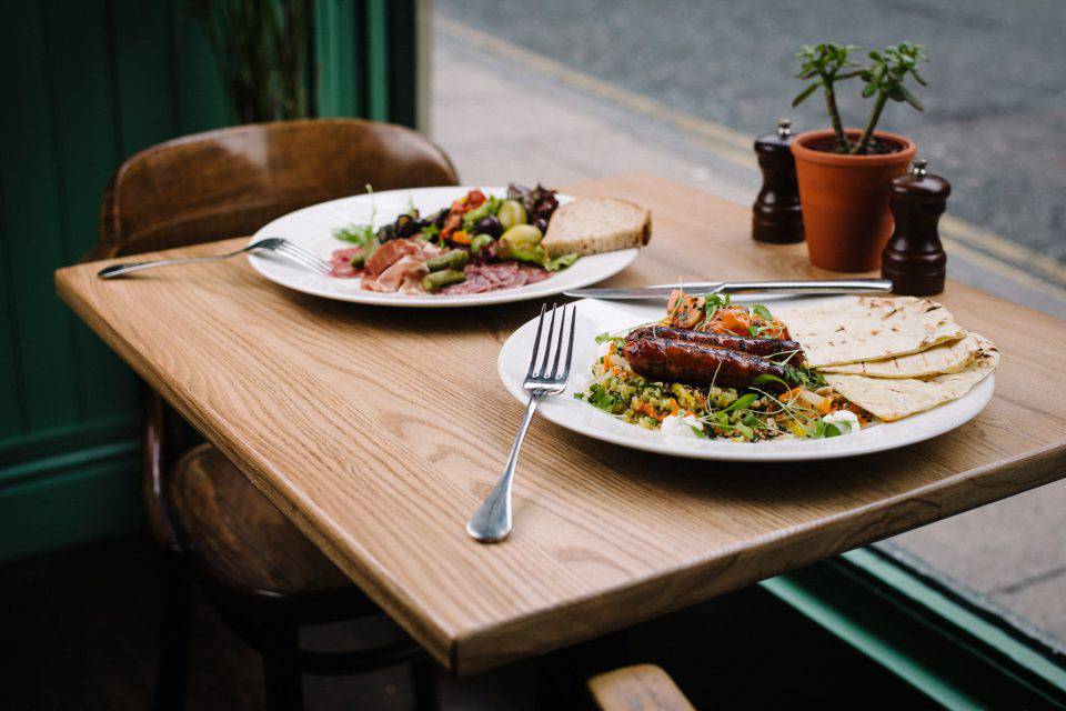 Arts Cafe Leeds Meze and charcuterie