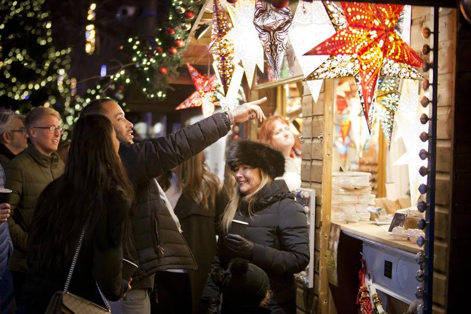 York Christmas Market Stalls
