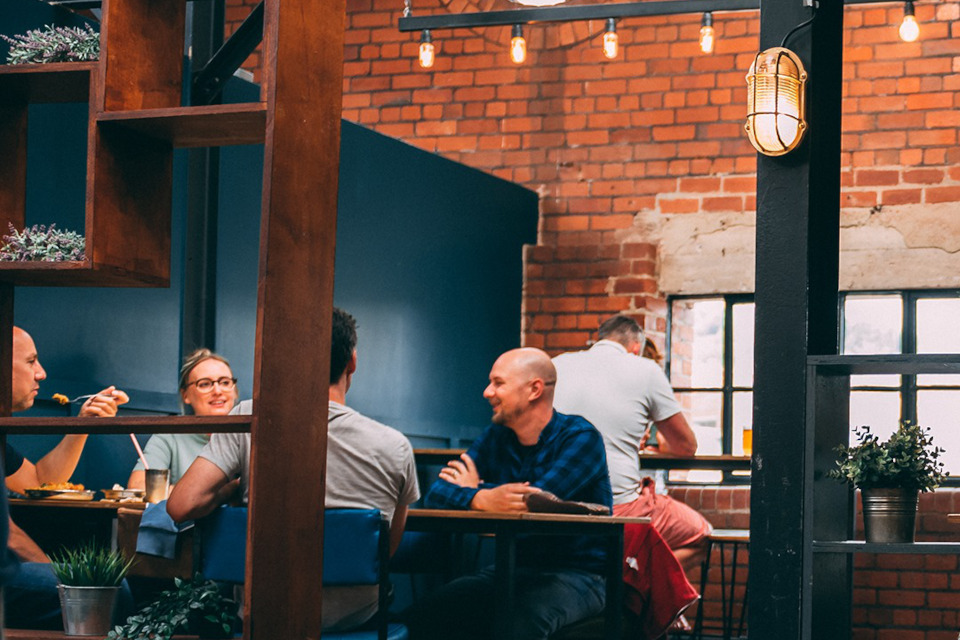 Cutlery Works Sheffield people dining
