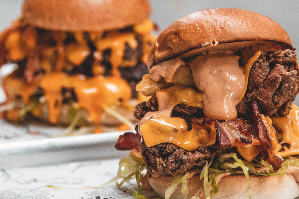 Jimmys burgers at Cutlery Works Sheffield landscape