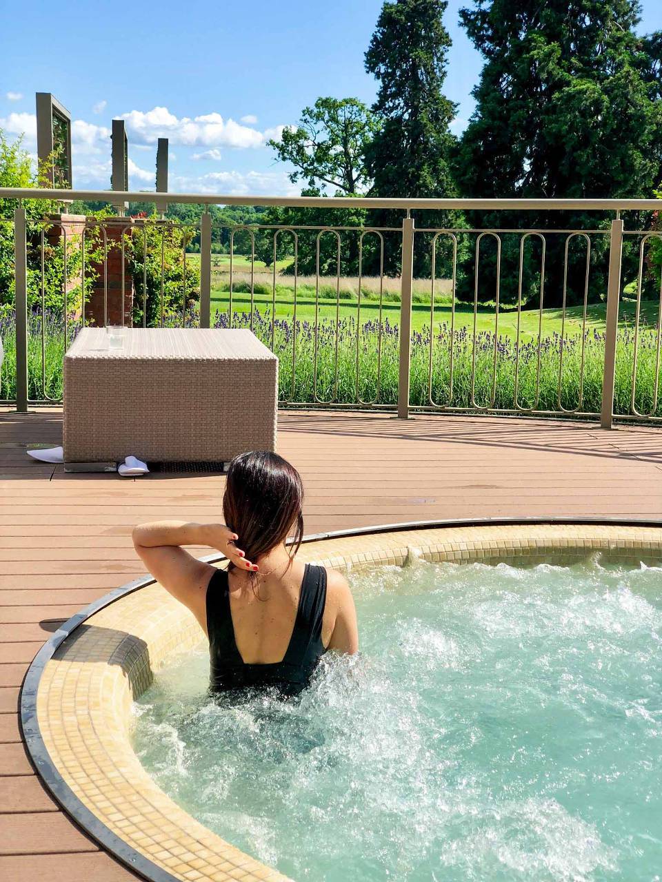 Rockliffe Hall Outdoor Jacuzzi