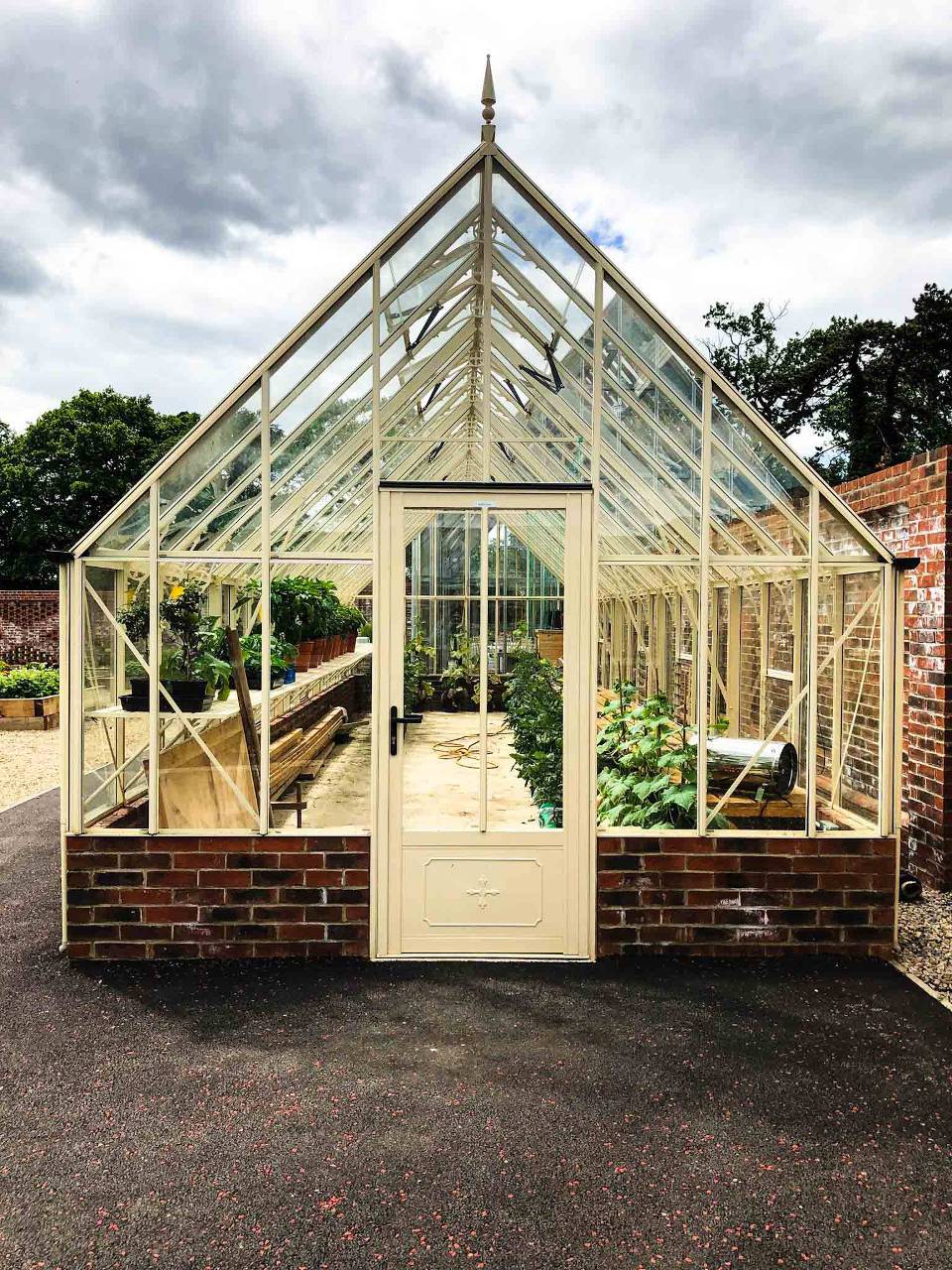 Rockliffe Hall Kitchen Garden Greenhouse