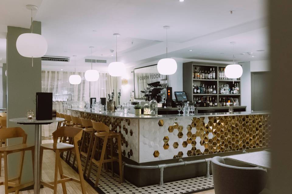 Harvey Nichols Fourth Floor Bar Leeds Interior