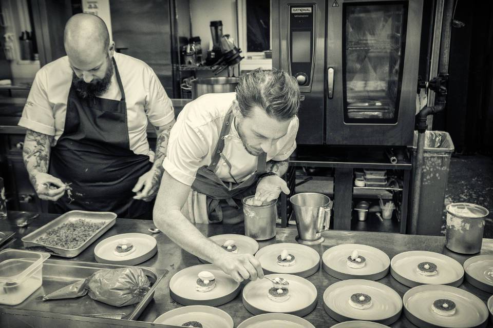 Chefs at DEVour at The Devonshire Arms Bolton Abbey Skipton