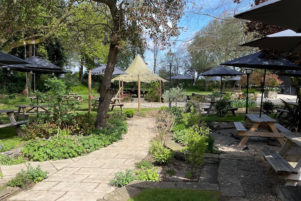 South Stainley Inn beer garden - August bank holiday events