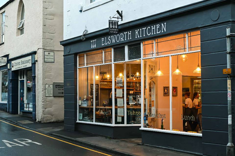 Elsworth Kitchen Skipton review exterior of restaurant