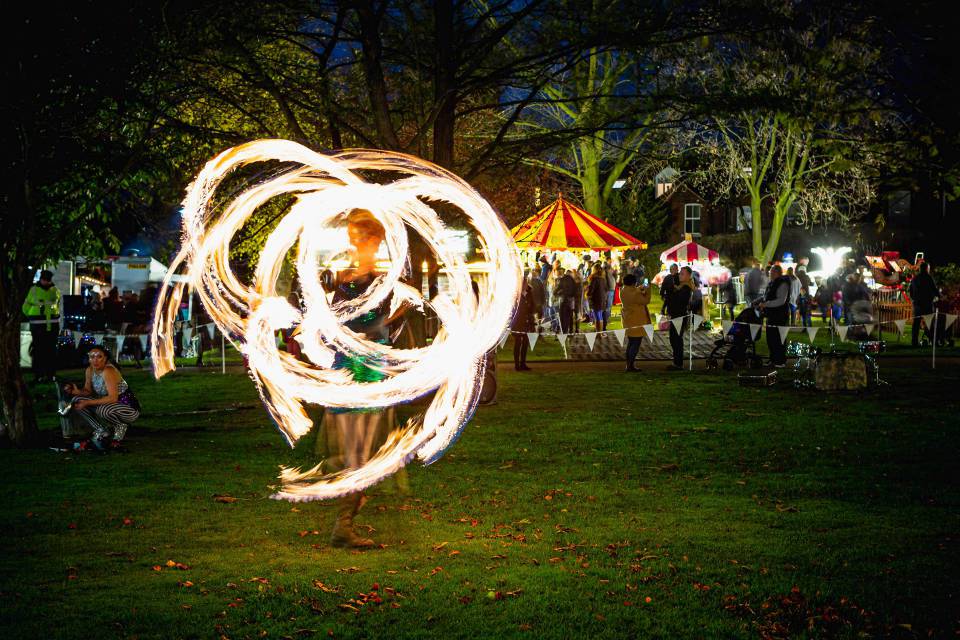 Illuminate the Gardens Sheffield Performer