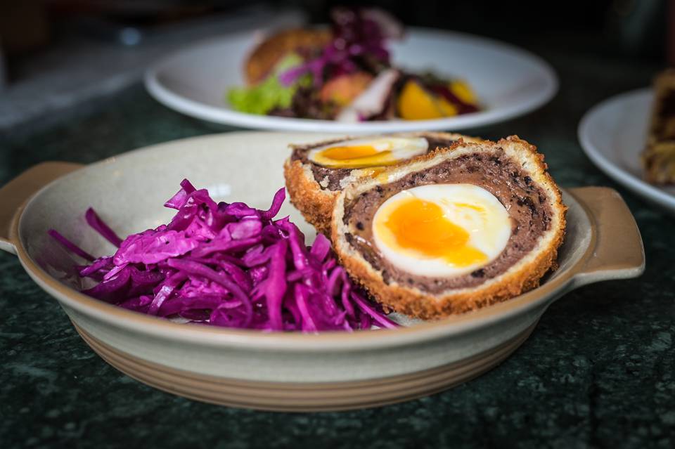 Beck and Call Leeds review Runny Scotch Egg