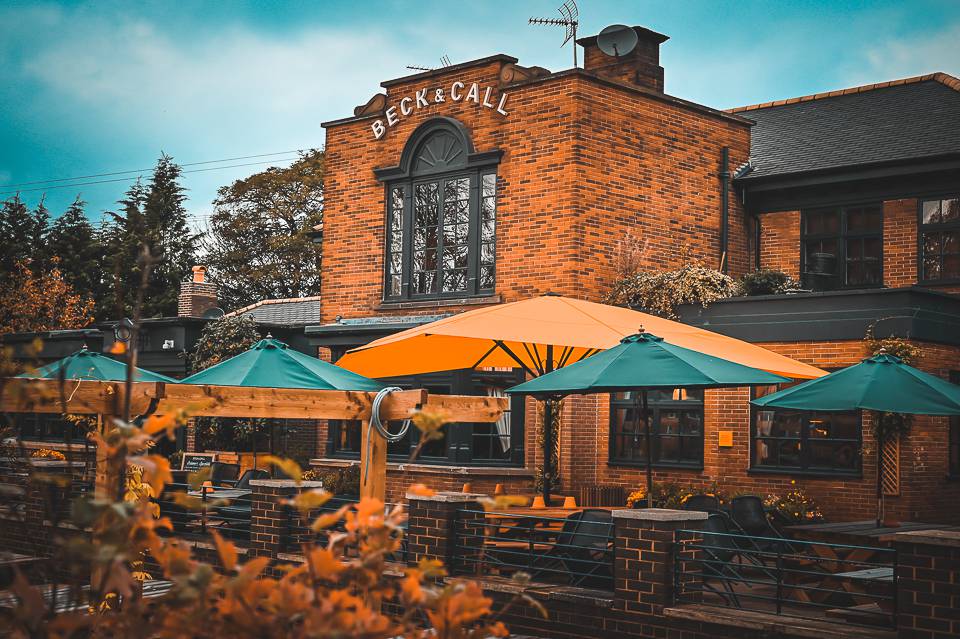 Beck and Call Leeds Review Beer Garden