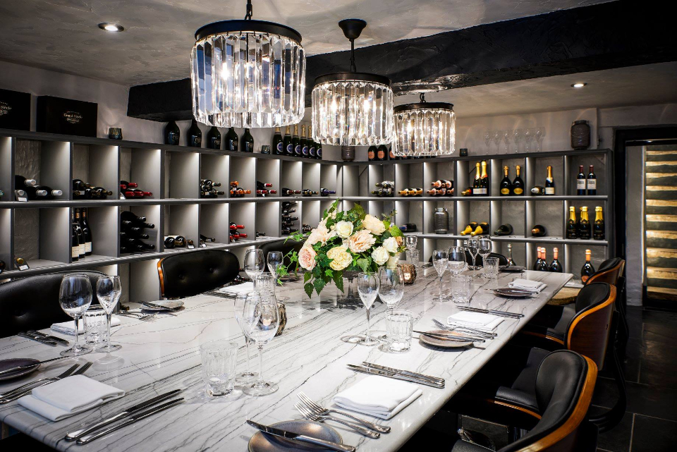 Yorebridge House, Wensleydale Yorkshire Private dining room