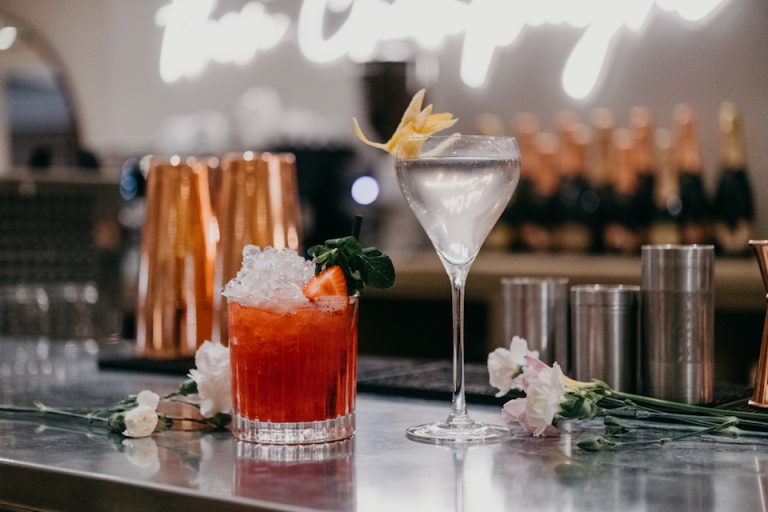 Harvey Nichols Leeds restaurant Fourth floor Bar Cocktails