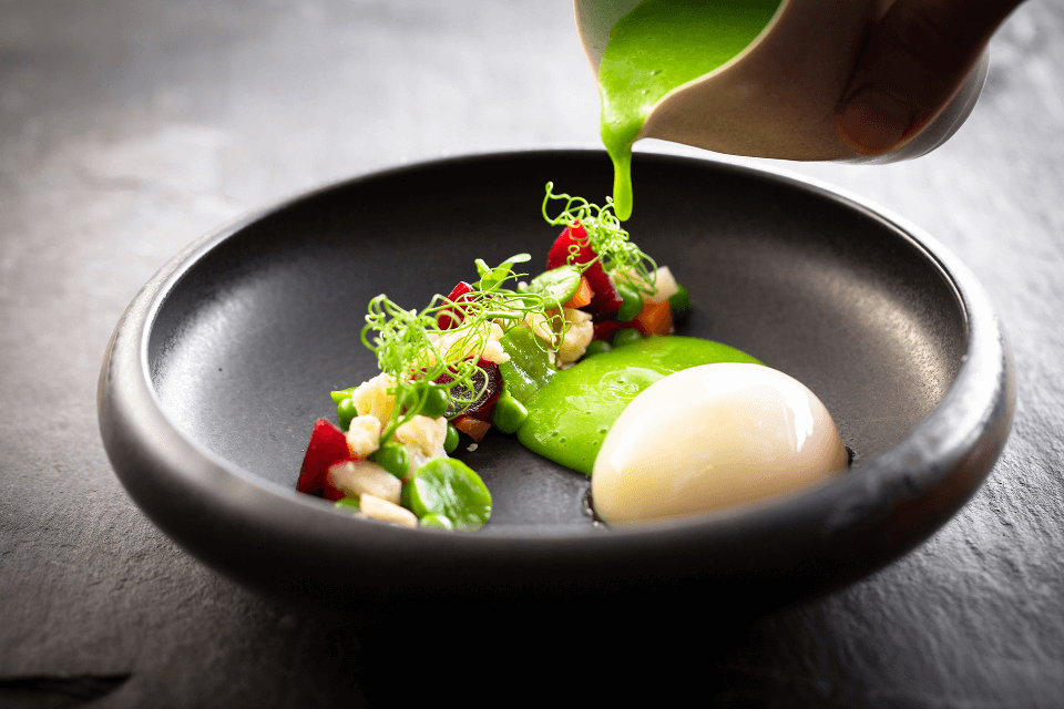 The Black Bull Inn Sedbergh starter Top 50 Gastropub