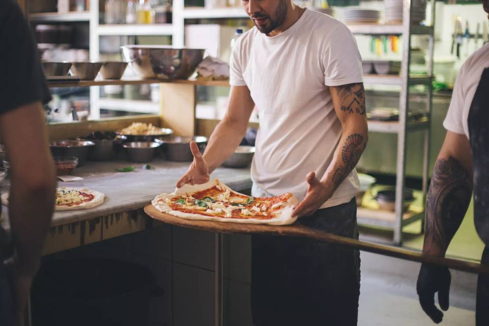 Rudy's Pizza Leeds chef