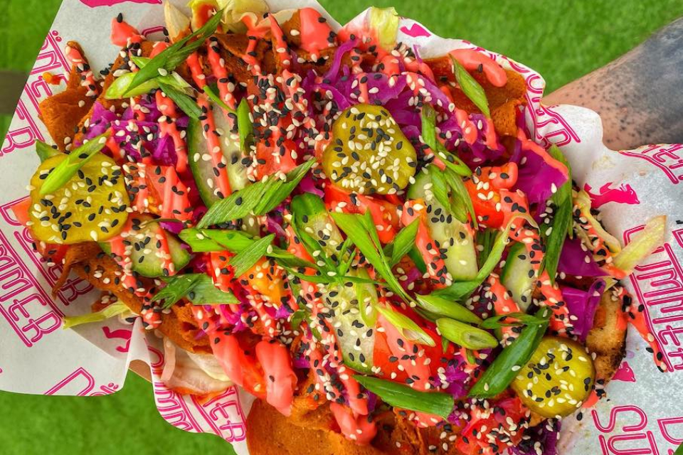 vegan restaurants york - Doner Summer - Bad Girl Kebab