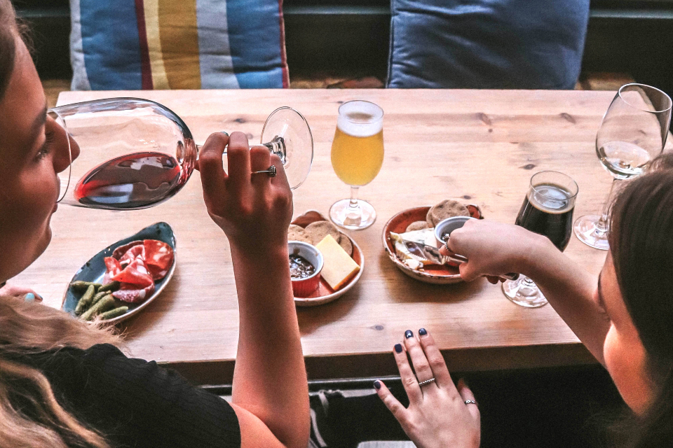 Friends of Ham Beer and Wine Pairing experience Leeds bar