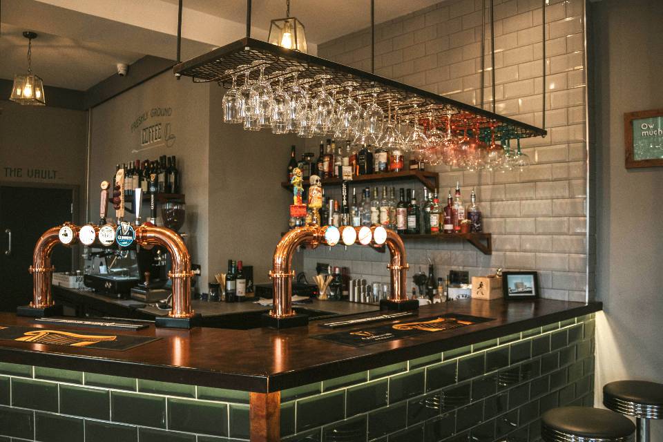 The Teller Sheffield Review bar area