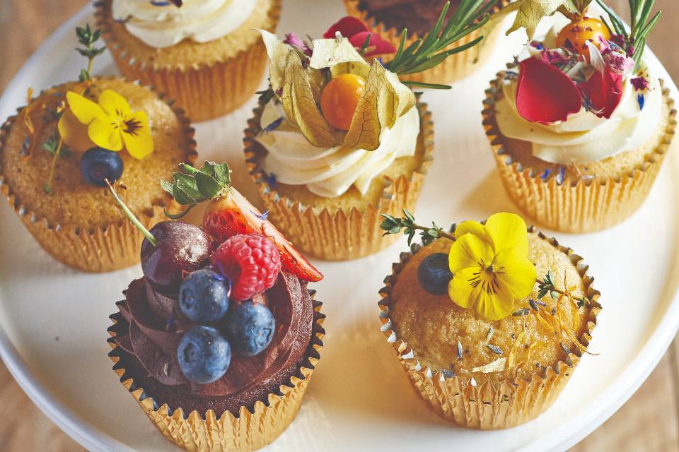 Classic vanilla cupcakes Jerveaulx Valley