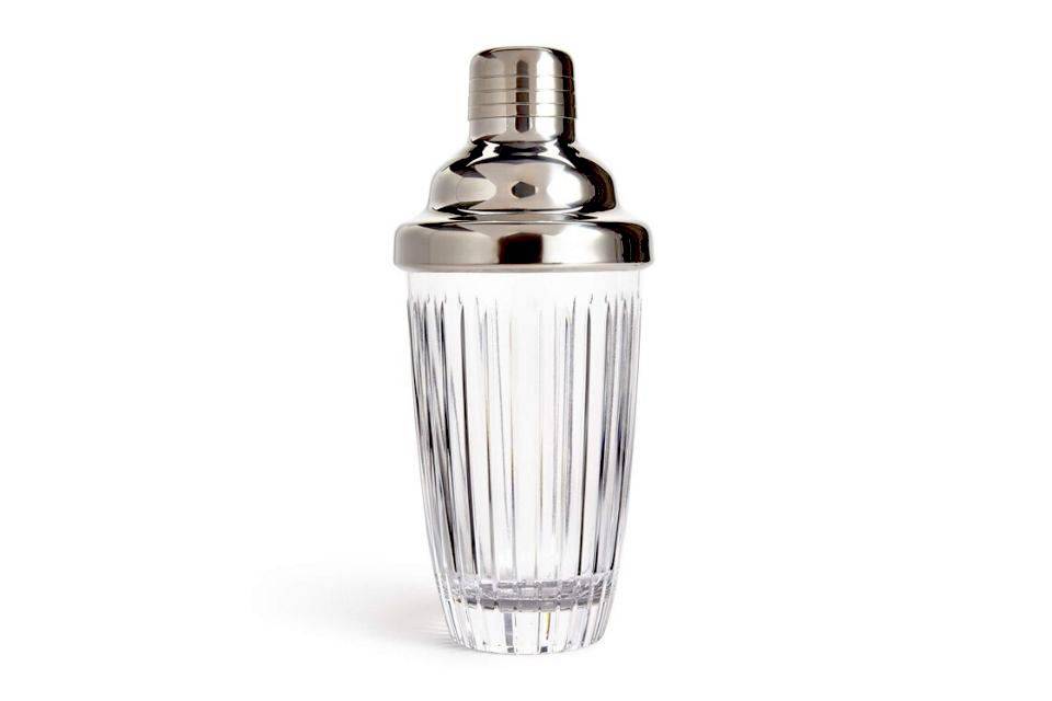 Roebling Cut Crystal Martini Shaker - Outdoor living must haves