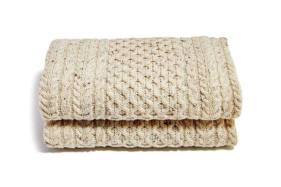 Fionn Blanket, Cream
