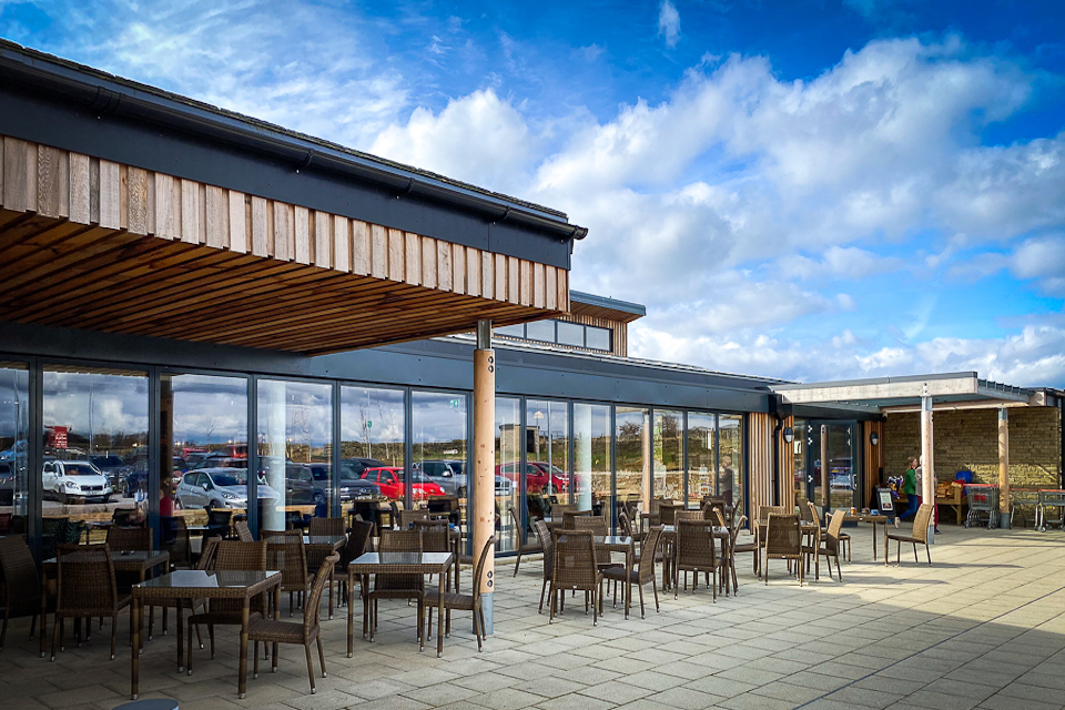 The Rusty Bull Huddersfield Review Dining Terrace