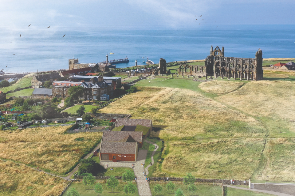 Whitby Abbey Barn View Whitby Gin