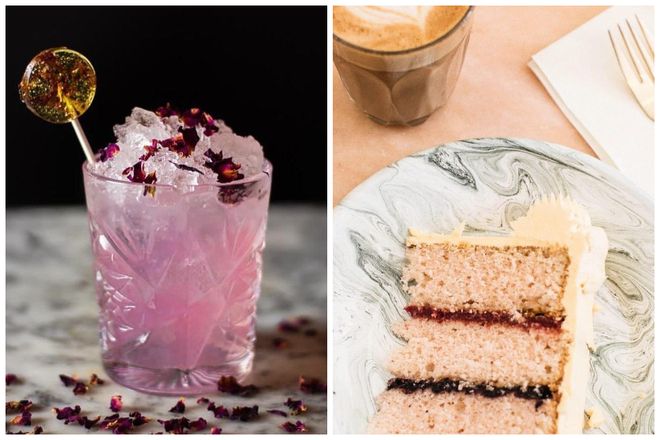 Impossible York cake and cocktails