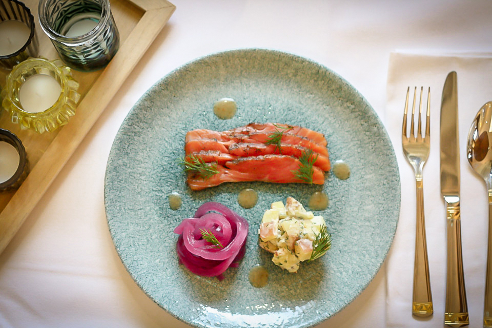 Gourmet dining at home Devonshire Arms