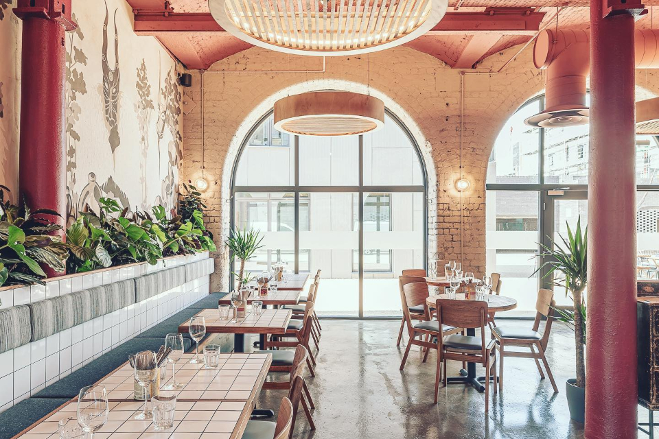 Domo restaurant Sheffield windows