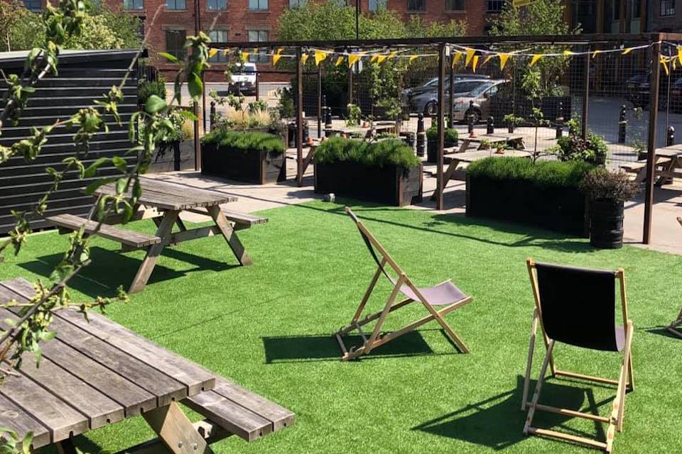 Northern Monk - Best beer gardens in Leeds
