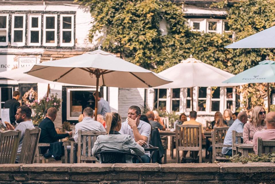 Shibden Mill Inn Halifax Outdoor Dining