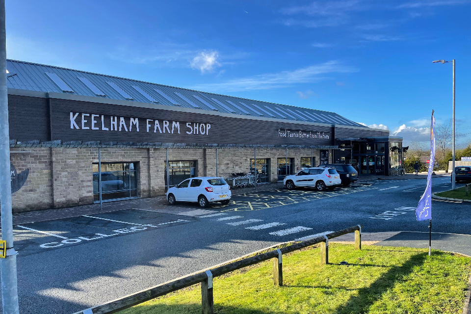Keelham Farm Shop Outside