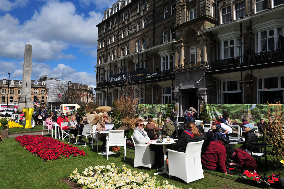 Alfresco dining, Ales In The Dales - The Yorkshire Hotel Harrogate
