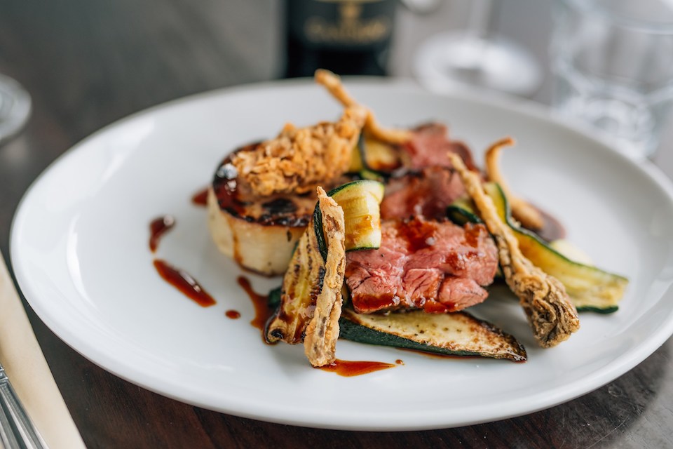 Best Italian Restaurants in Leeds - Salvos sirloin steak