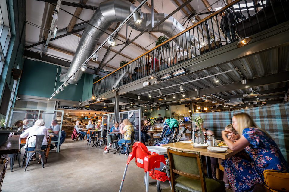 keelham farm shop - interior