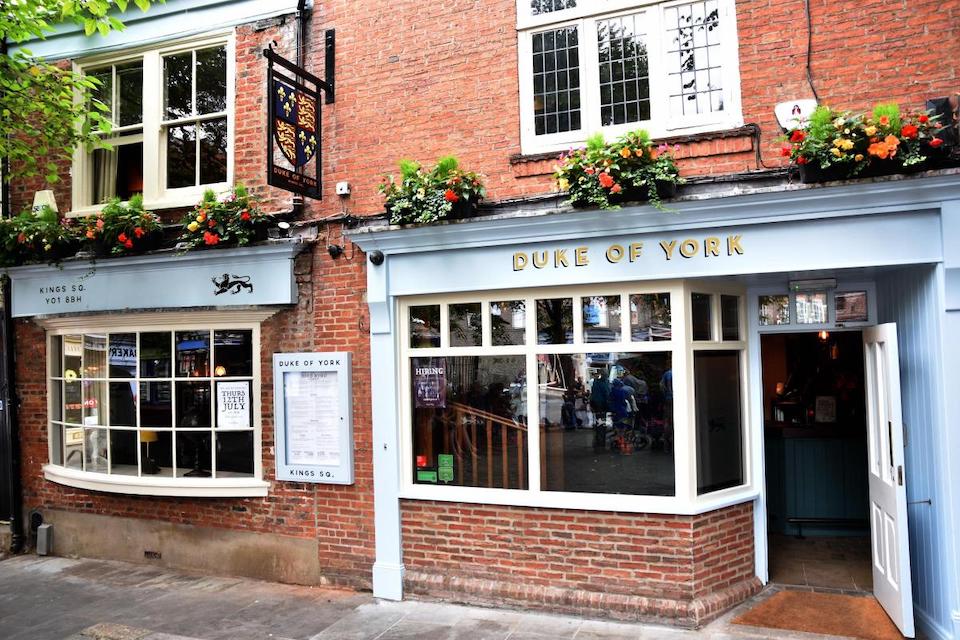 Duke of York exterior - best pubs in York