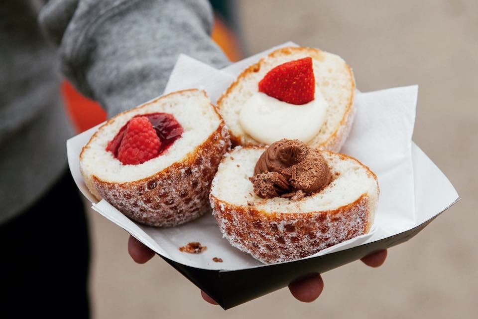 Doh'hut leeds at Brewery Wharf Waterfront Leeds event landscape