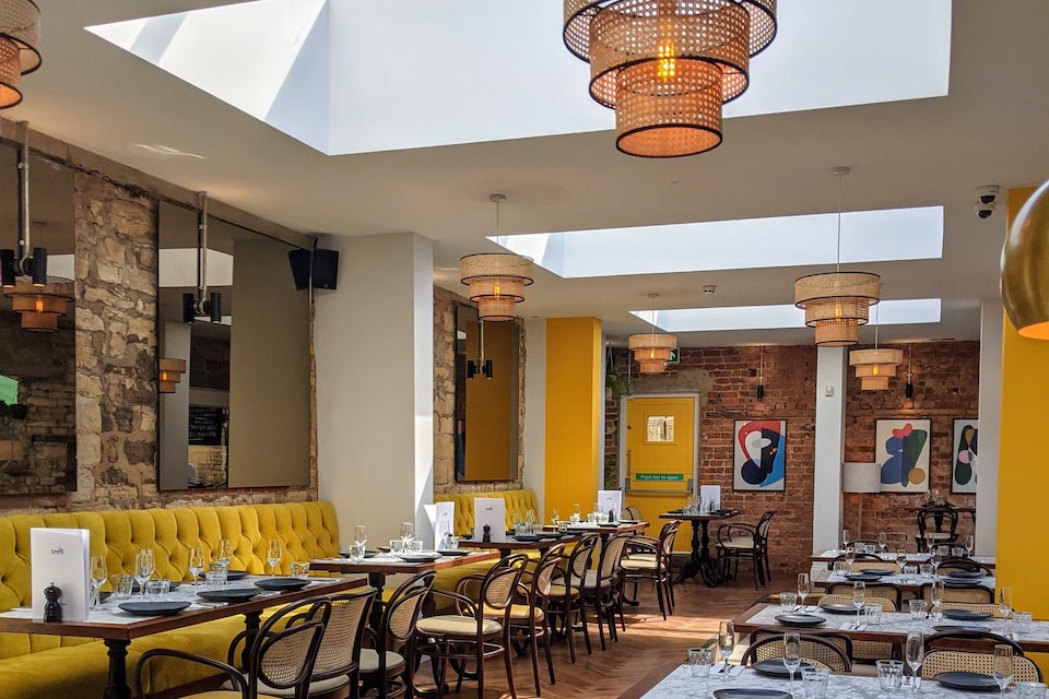 Crown hotel in boston spa - main dining room