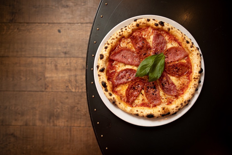 pizza punks leeds - pizza overhead