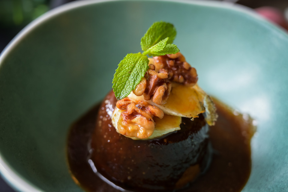 Woodman Inn Thunderbridge sticky toffee pudding copy